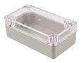 SMALL ENCLOSURE, ABS, BEIGE/CLEAR MP000909