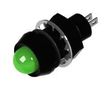 PANEL INDICATOR, GREEN, 12.7MM, 28VDC 651-114-23