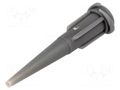 Needle: plastic; 1.25"; Size: 16; straight,conical; 1.2mm FISNAR FIS-16H