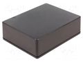 Enclosure: multipurpose; X: 94mm; Y: 121mm; Z: 33mm; 1591XX; ABS; IP54 HAMMOND HM-1591XXGBK