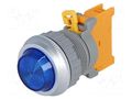 Control lamp; 30mm; PLN30; -20÷60°C; Illumin: BA9S,filament lamp AUSPICIOUS PLN30A-BL