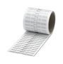 LABEL, POLYESTER, WHITE, 7MM X 20MM 0819479