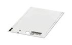 LABEL, PVC, WHITE, 140MM X 104MM 1014291