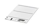 LABEL, PVC, WHITE, 60MM X 100MM 0828807