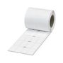 LABEL, PVC, WHITE, 9MM X 17MM 0828444