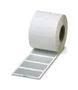 LABEL, POLYESTER, SILVER, 32MM X 70MM 0800346