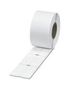 LABEL, PVC, WHITE, 19MM X 25MM 0800076