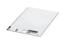 MARKER CARD, BLANK, 104MM, WHITE, TB 0830768