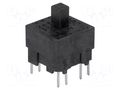 Microswitch TACT; DPST-NO + DPST-NC; Pos: 2; 0.025A/120VDC; THT MEC MEC15401