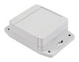 SMALL ENCLOSURE, FLANGED LID, ABS, GREY 1555EF17GY
