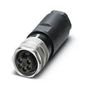 SENSOR CONN, FEMALE, 7/8", 5POS, CABLE 1521397
