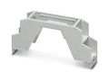 DIN RAIL HOUSING, UPPER, POLYAMIDE, GRY 2279282