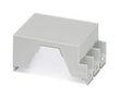 DIN RAIL HOUSING, UPPER, POLYAMIDE, GREY 2200522