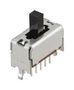 SLIDE SWITCH, DP3T, 0.1A, 30V, THT SSSF024800