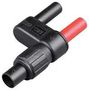 BNC FEMALE-BANANA MALE ADAPTER 9704