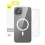 Magnetic Phone Case for iP 14 Baseus OS-Lucent Series (Clear), Baseus P60157201203-00