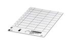 LABEL, PVC, WHITE, 15MM X 27MM 0828777