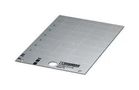 LABEL, PVC, SILVER, 18MM X 27MM 0828851