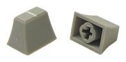 SLIDER KNOB, NYLON, GRAY/WHITE MP001634