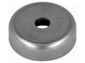 Magnet: permanent; hard ferrite; 22N; Ø: 20mm; H: 6mm ELESA+GANTER GN50.45-HF-20