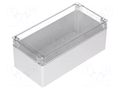 Enclosure: multipurpose; X: 120mm; Y: 240mm; Z: 100mm; polycarbonate GAINTA G2117C