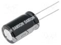 Capacitor: electrolytic; low ESR; THT; 1000uF; 35VDC; Ø12.5x20mm SAMXON GT1000/35