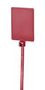 CABLE TIE, NYLON 6.6, 130MM, 18LB, RED PLF1MA-M2