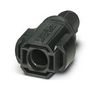 CONNECTOR HOUSING, PIN, BLACK, CRIMP 1704925