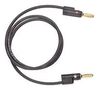 TEST LEAD, 4MM PLUG-PLUG, 1.219M, BLACK 2948-48-0