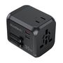 Choetech PD5008 travel charger, 3xUSB-A, 2xUSB-C, GaN, 35W, US/EU/UK/AU (black), Choetech PD5008