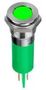 LED PANEL INDICATOR, GREEN, 12MM, 220VAC Q12F1CXXHG220E