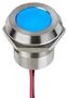 LED PANEL INDICATOR, BLUE, 22MM, 220VAC Q22Y5SXXB220E