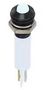 LED PANEL INDICATOR, WHITE, 8MM, 3.3V Q8P1BXXW02E