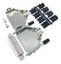 D SUB CONN KIT, RCPT, 25POS, SOLDER CUP MP002044