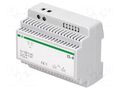 Power supply: transformer type; for DIN rail; 24VDC; 0.5A; 230VAC F&F ZS-4