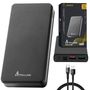 Extralink EPB-078B 10000mAh Black | Powerbank | Power bank, USB-C, EXTRALINK EX.19560 5903148919560