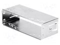 Car radio mounting half frame; 1 DIN; zinc; Sony 4CARMEDIA PR.SONY.02