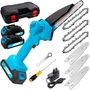 Extralink TM-107 | Mini electric chainsaw | 6 inch, 1.5 Ah battery, EXTRALINK EX.30332