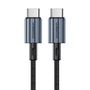 Cable USB-C do USB-C Choetech XCC-1014, PD 60W 1.2m (black), Choetech XCC-1014