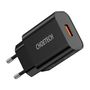 Wall Charger Choetech 18W USB-A (black), Choetech Q5003