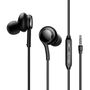 Wired Earphones JR-EW02, Half in Ear (Black), Joyroom JR-EW02 Black