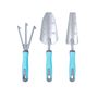 3-Piece Garden Tool Set, trowel, shovel, rake, EXTRALINK ZESTAW NARZEDZI OGRODOWYCH 4260750410023