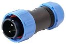 CIRCULAR CONNECTOR, 2POS, PLUG, SCREW MP002658