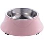 Double Dog Cat Bowl Extralink Pets, Metal 2-in-1 for Dry Wet Food and Water pet-825, EXTRALINK EX.38015 5906168638015