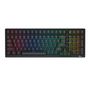 Wireless mechanical keyboard Royal Kludge RK98 RGB, Red switch (black), Royal Kludge RK98 red switch