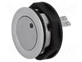 Switch: vandal resistant; Pos: 2; SPST-NO; 0.125A/48VDC; IP65 SCHURTER 1241.2858