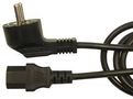 PWR CORD, SCHUKO PLUG-IEC PLUG, 2.5M FCR72041