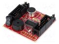 Dev.kit: TI; prototype board OLIMEX MSP430-GBD
