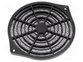 Guard; plastic; 172x151mm; snap fastener,screw; with filter TQSolution LFT172FI30