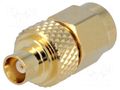Adapter; MCX female,SMA male NINIGI MCX/F-SMA/M